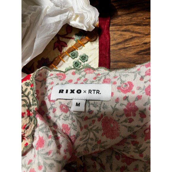 RIXO X RENT THE RUNWAY Ditsy Floral Mini Dress Size Medium - Picture 7 of 8